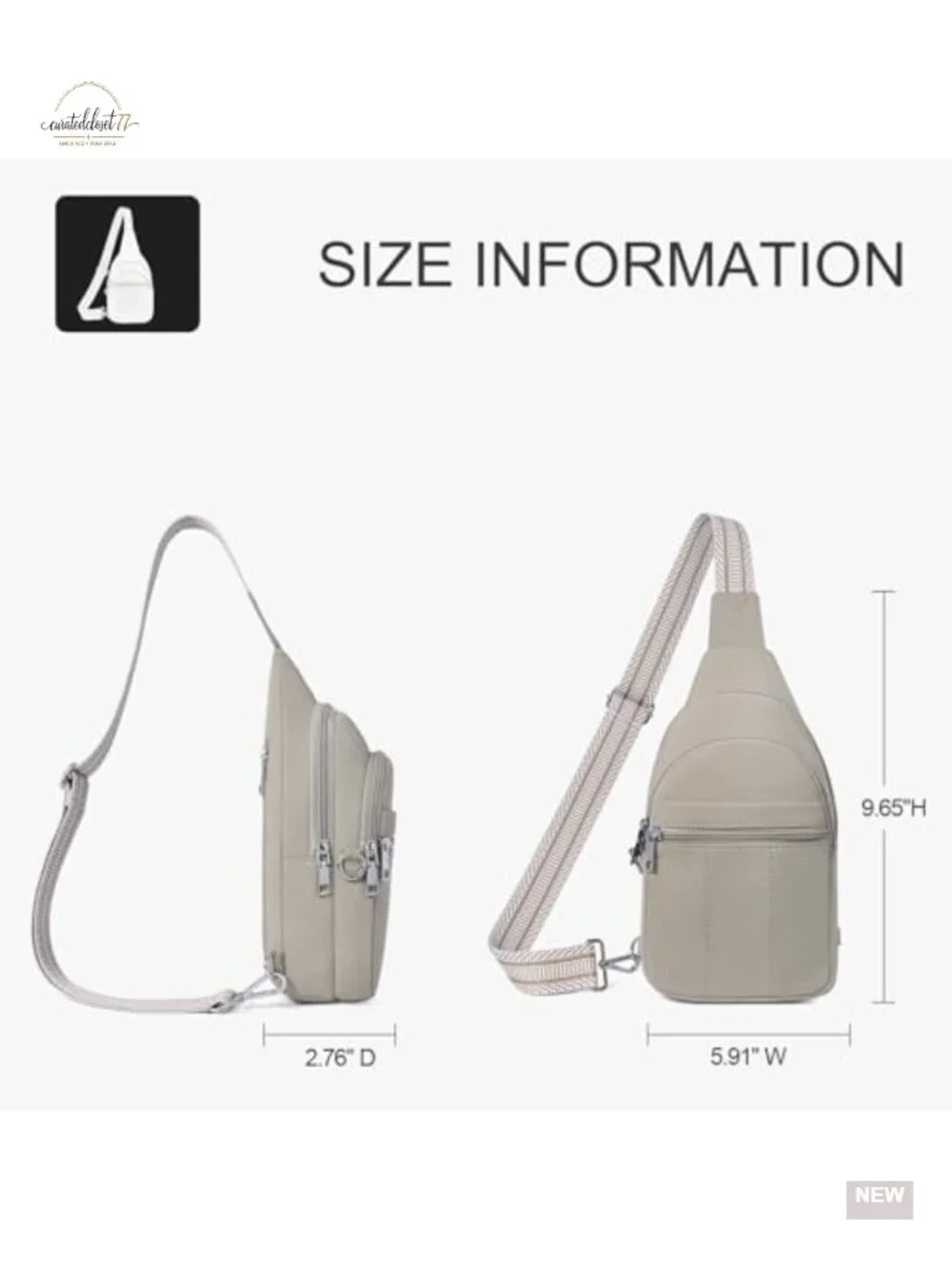 Small Sling Bag for Women Puffer Crossbody Anti Theft Travel RFID Purse